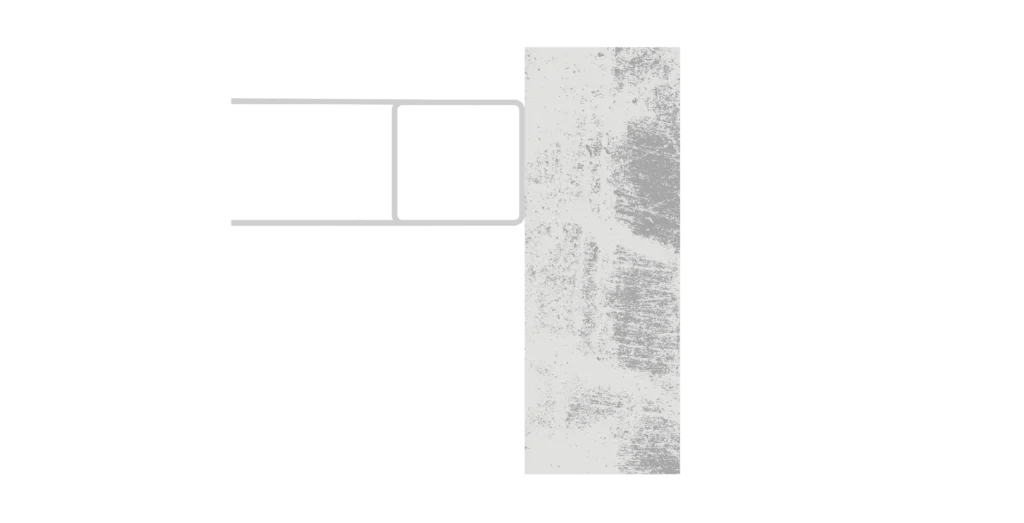 JARAK PEMASANGAN LIS