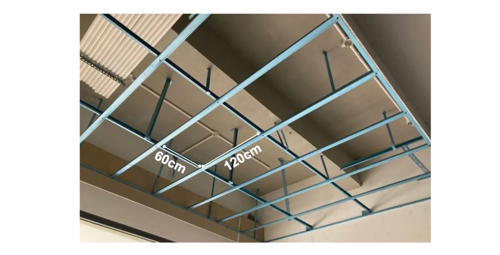 POSISI PEMASANGAN RANGKA